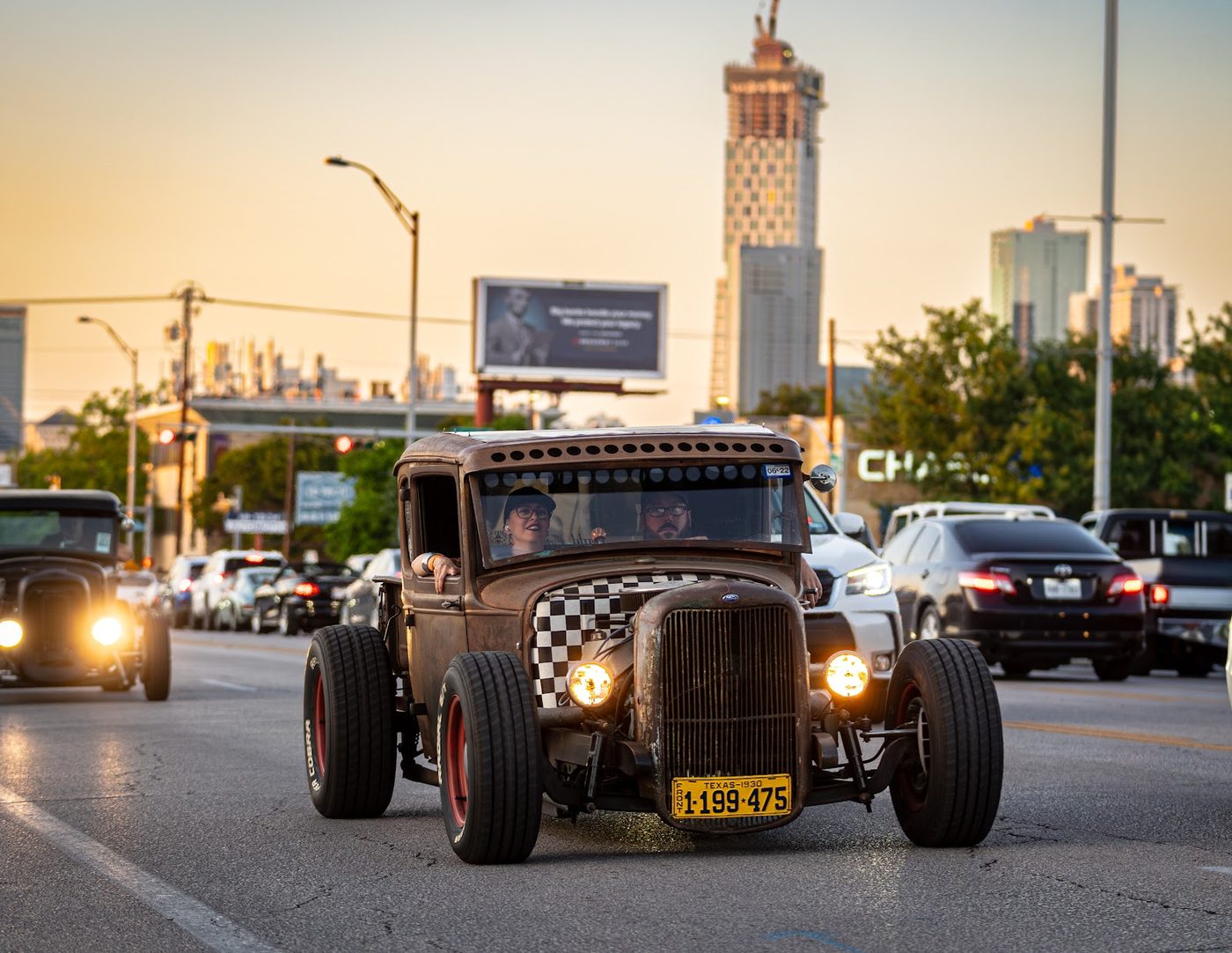 Car meet portrait — photo by 512 Capitol Media