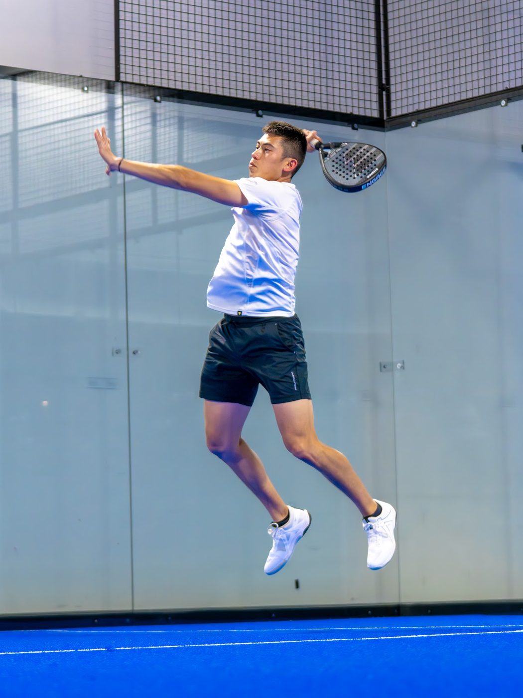 Padel jump — photo by 512 Capitol Media