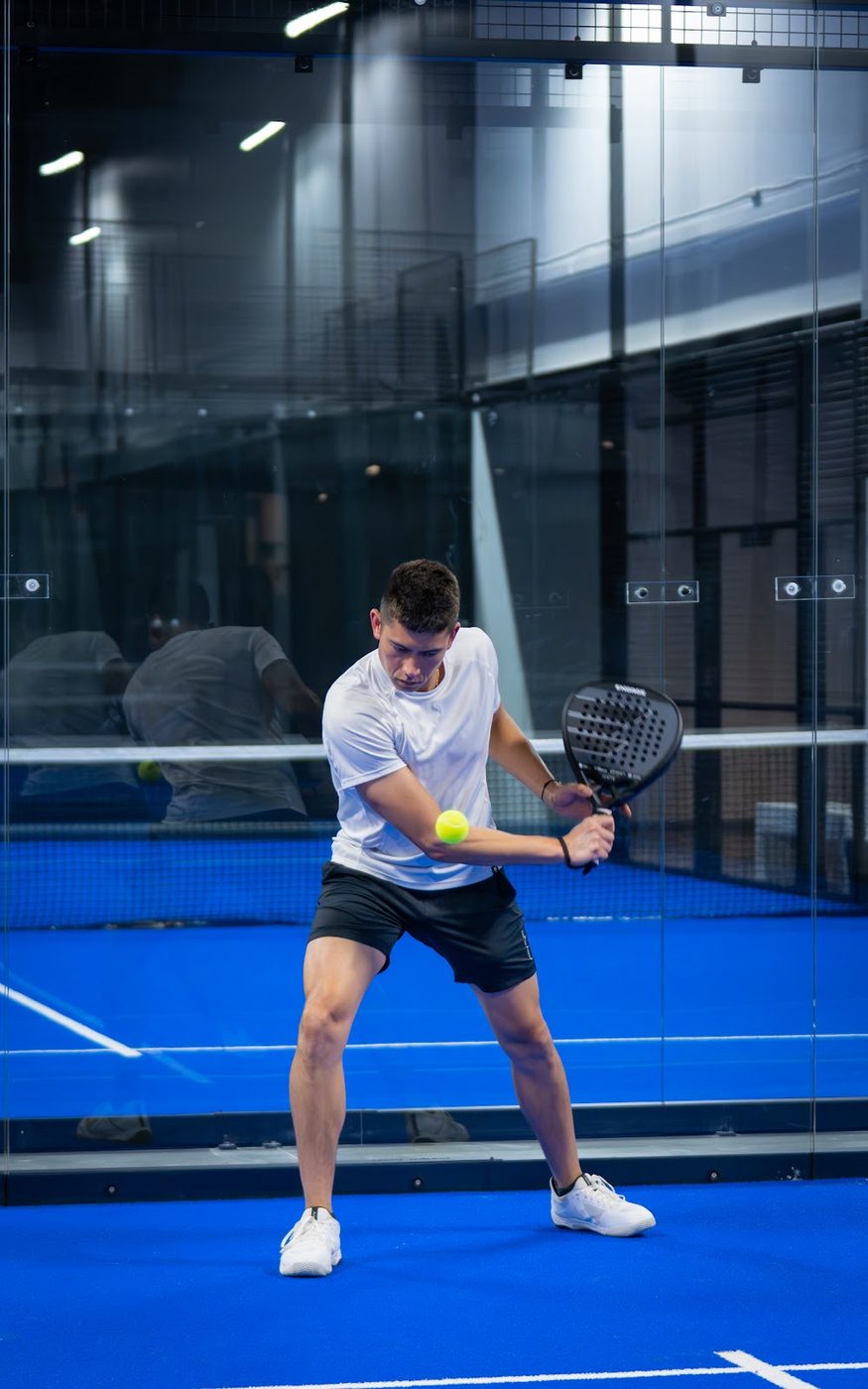 Padel serve — photo by 512 Capitol Media
